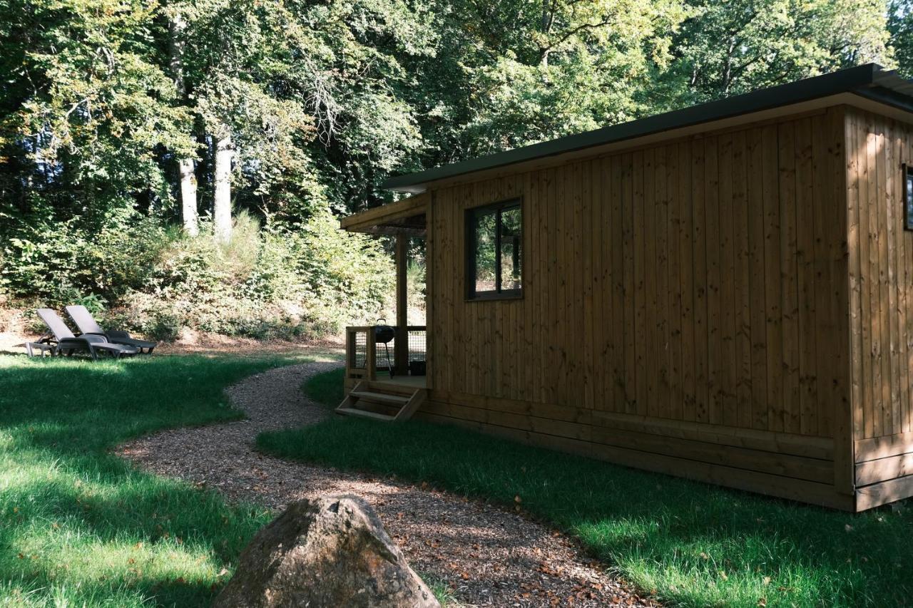 Lodge Avec Spa Privatif - Foret Et Lac Liginiac Extérieur photo